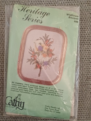 Cathy needlecraft cross stitch - needlecraft,