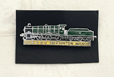 Vintage Enamel Train Badge -