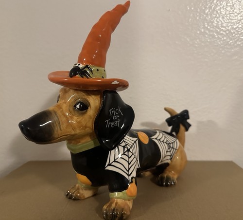 Trick treat doxie dachshund - trick,