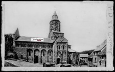 Old Black & White Photo Glass