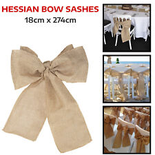 Hessian Sashes Chair Sash