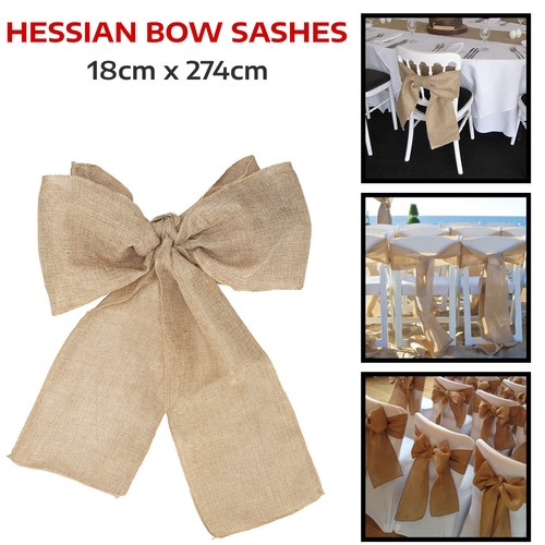 Hessian sashes chair sash - chair,