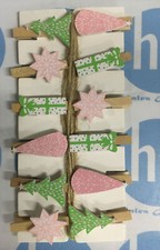 Christmas  12 Pegs Card