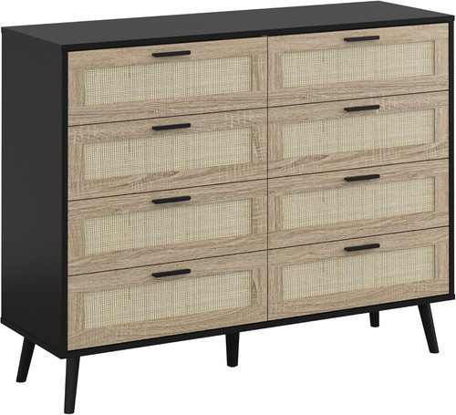 Chest drawers tall oak - chest,