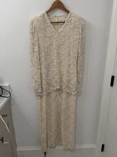 Vintage 80s 90s hand beaded - 80s,