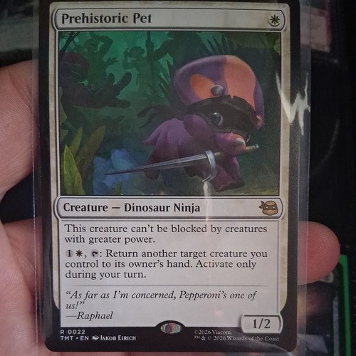 Prehistoric pet mtg teenage - prehistoric,