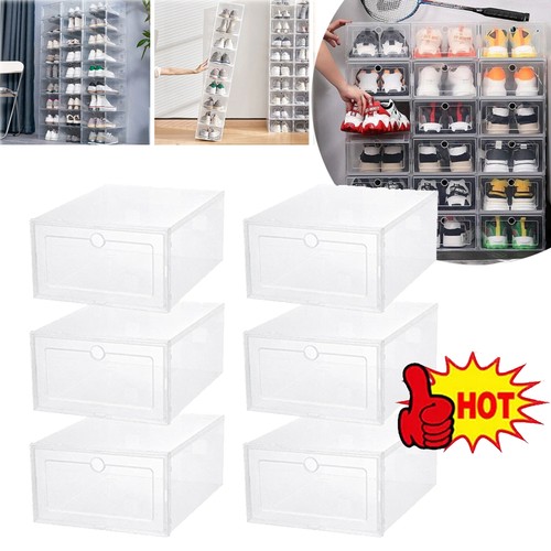 Shoe storage boxes - shoe, 1/6/12x