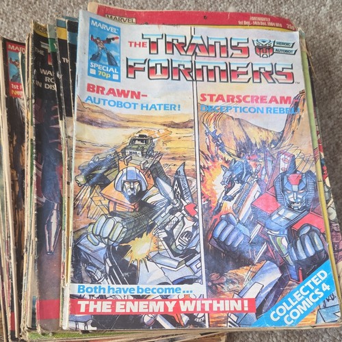 Marvel the transformers comic - marvel,