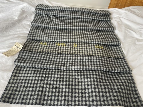 Grey dogtooth check wool - dogtooth,