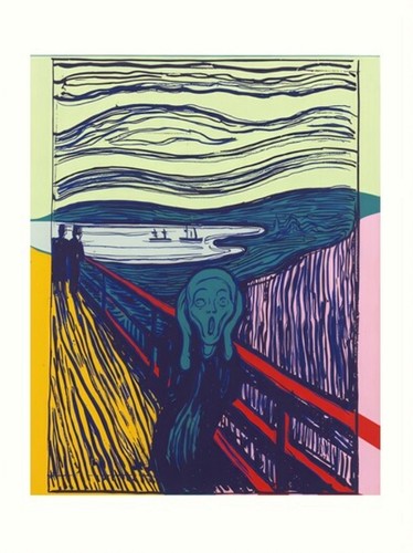 Andy warhol scream - warhol, print