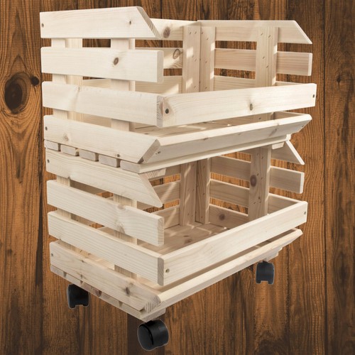 Tier wooden vegetable food - wooden,