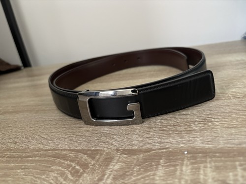 Gucci mens black leather - g,