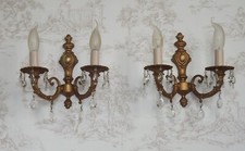 Pair French Vintage Bronze