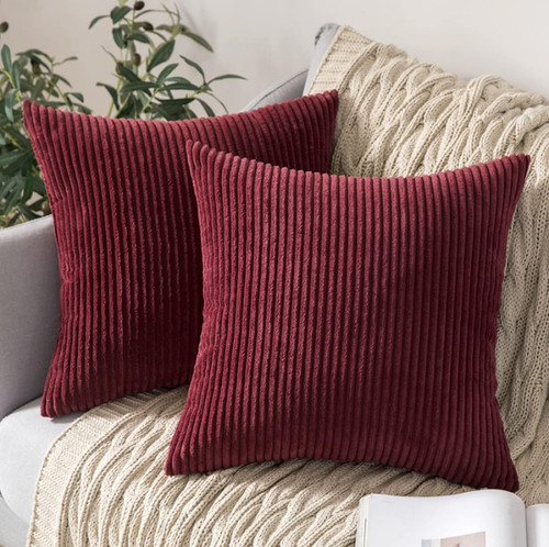 Cushion covers plain corduroy - cushion,
