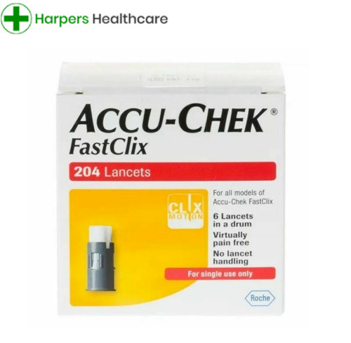 Fastclix accu chek lancets - chek, 200