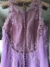 Romantica prom/bridesmaid dress, lilac, to fit UK size 10, signs of wear. 