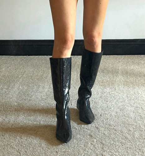 Women black faux - women’s,