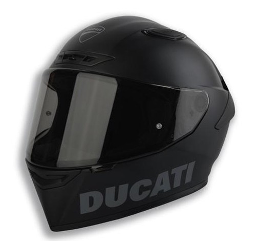 Ducati helmet logo - ducati, dark