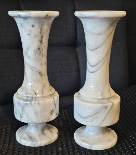 Set vintage marble pillar - of, 2