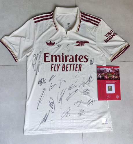 Arsenal multi signed - arsenal, 25/26