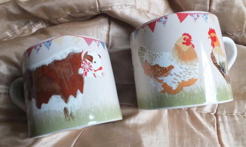 Laura ashley mugs - 2,