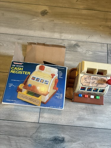 Vintage blue box pre school - box, pre-school