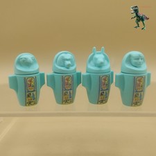 Playmobil blue canopic jars - Egyptian temple - jars - pyramid - pharaoh's tomb