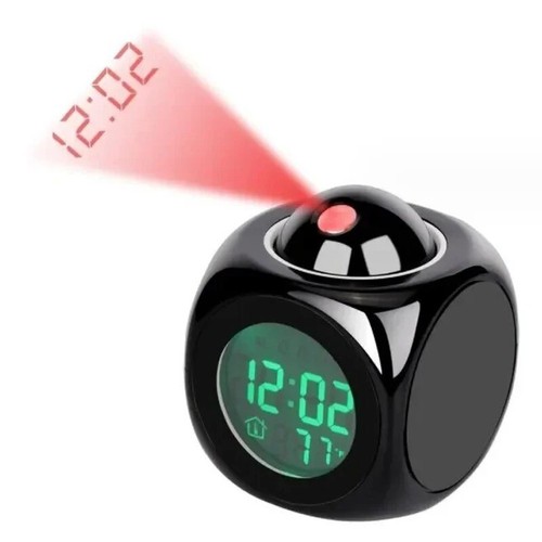 Led projection alarm clock - led,