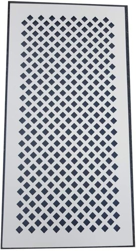 White mdf radiator cover 3mm - radiator, .