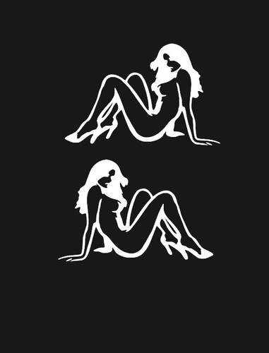 Sexy lady vinyl decal - sexy,