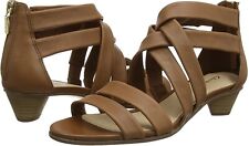 Clarks Ladies Gladiator Sandals MENA SILK Tan Leather UK 6.5 / 40 RRP £59