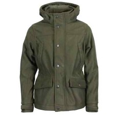 Game Kids Trekker Jacket Waterproof Green Hunting Shooting Fishing Coat Walking