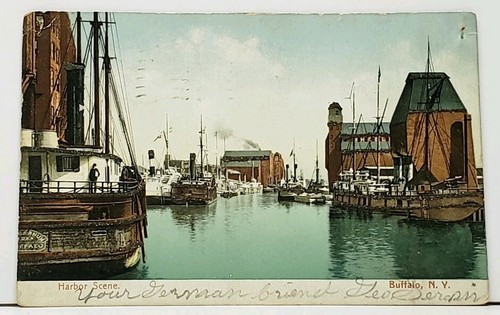 Buffalo harbor scene - ny, new