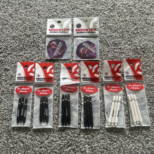 Monster darts job lot flights - darts,