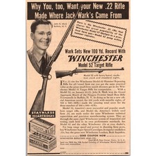 Winchester Repeating Arms Co Model 52 New Haven CT 1938 Clipping SAI3-4