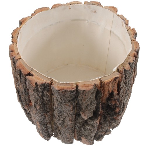 Wooden flower pot - flower, rustic