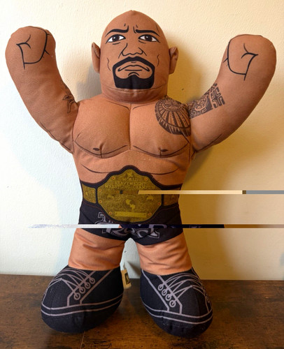 Mattel wwe the rock - wwe,