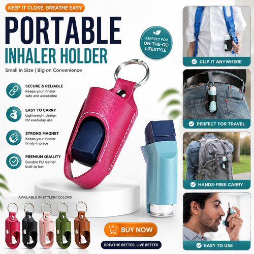 Portable leather inhaler - portable,