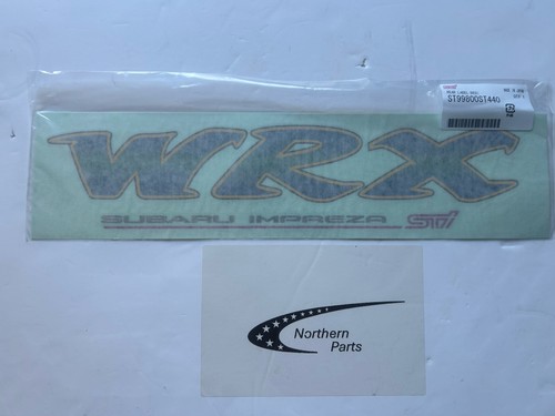 Genuine subaru wrx sti - genuine,