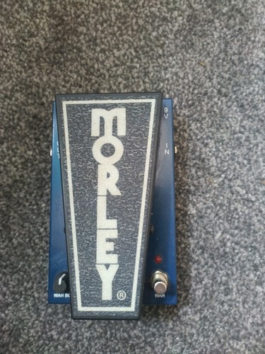 Morley power wah pedal - power,