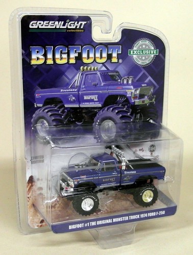 Greenlight monster truck - greenlight, 1/64