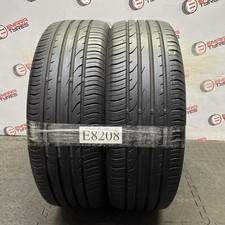 2x 215 55 R18 95H CONTINENTAL,  Tread 6.0/6.0mm (E8208) One Puncture Repair .