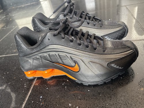 Nike shox black orange - nike, black/orange