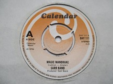 Sarr Band "Magic Mandrake" Calendar UK 7" Single EX