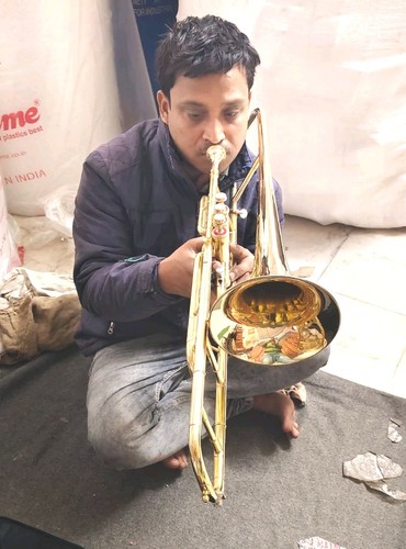 Trombone valve of pure - trombone,