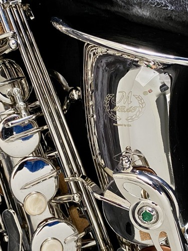 Mbat silver alto saxophone - mbat,
