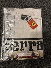 Ferrari T-Shirt Vintage White