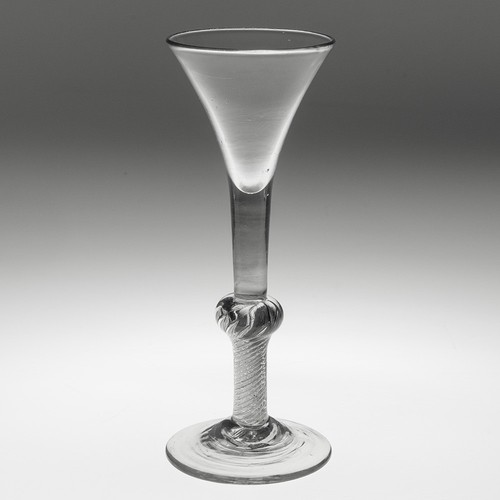 Georgian wine glass with - wine,