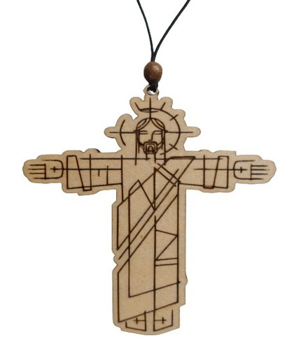 Laser engraved beautiful jesus - engraved,