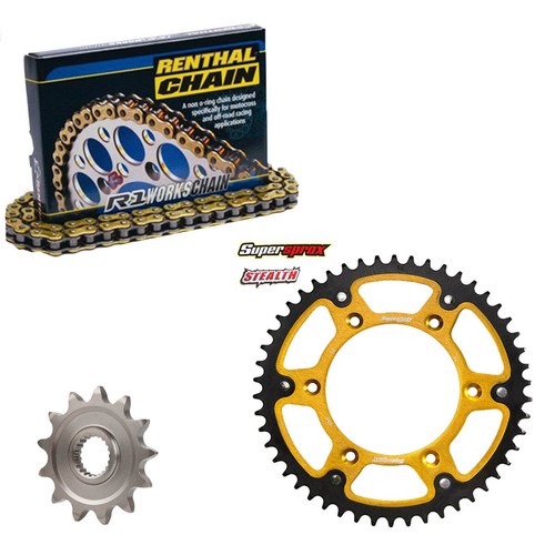Yamaha yz250f gold renthal - yamaha,
